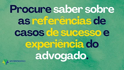 Como escolher: advogado INSS experiente