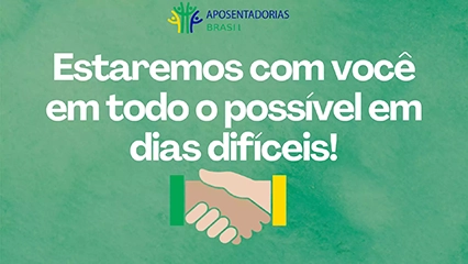 Estaremos com você em dias difíceis!
