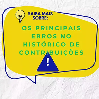 Erros no Histórico de Contribuições