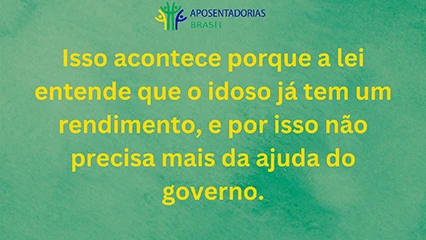 O LOAS já é entendido como um rendimento pela lei